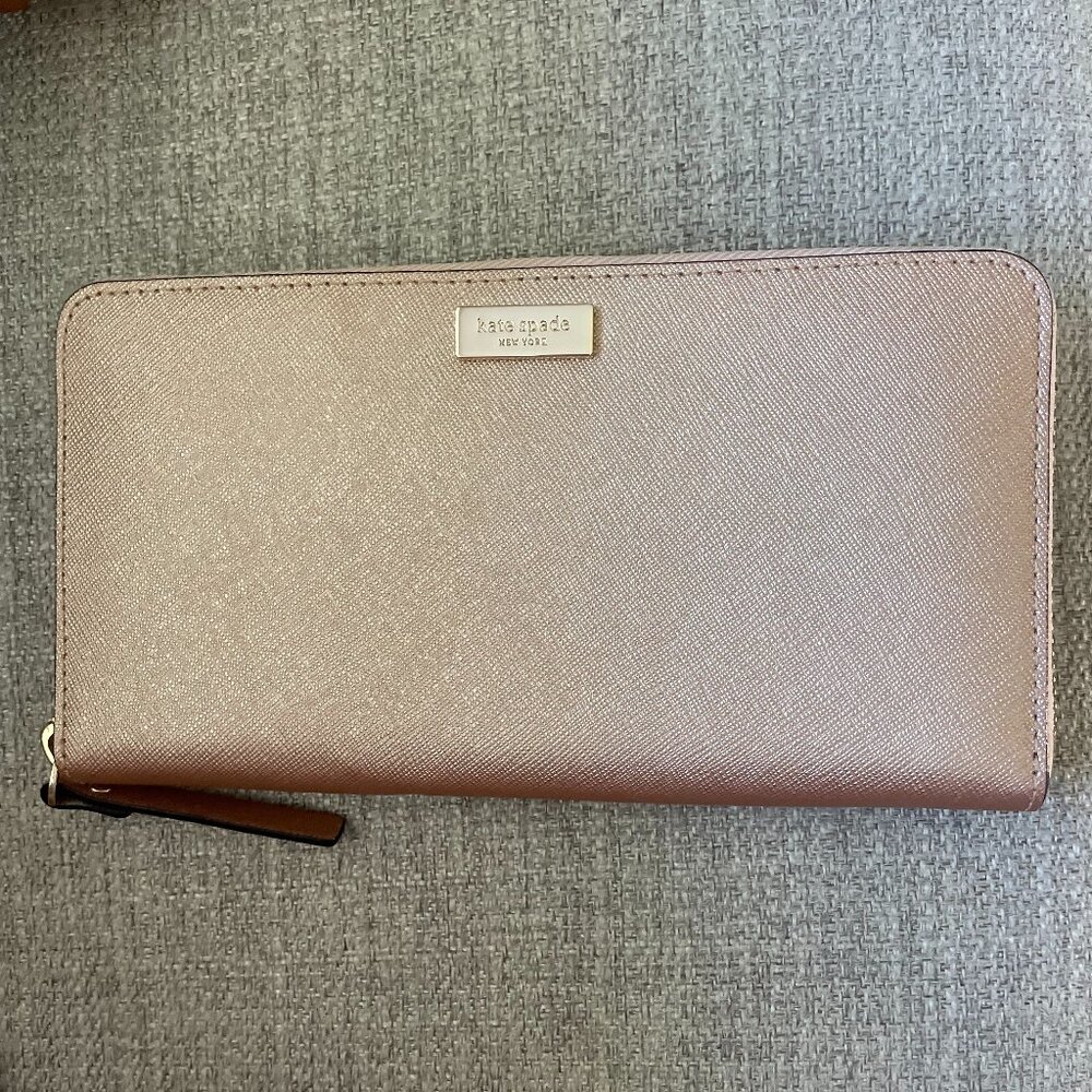 Rose Gold Kate Spade Wallet